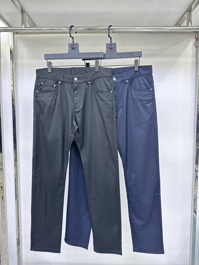 Zegna 休闲5袋裤 2024 春季新品 顶级品质 完美细节 Colour:黑色 蓝色 Size: 30 38